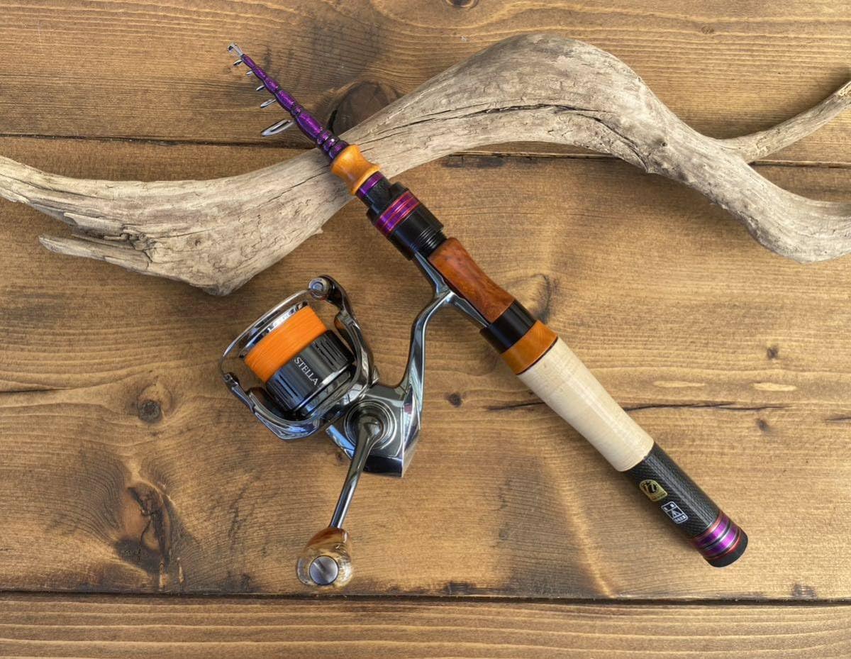 Amazon.co.jp: トラウトロッド テレスコロッド ウッドグリップ