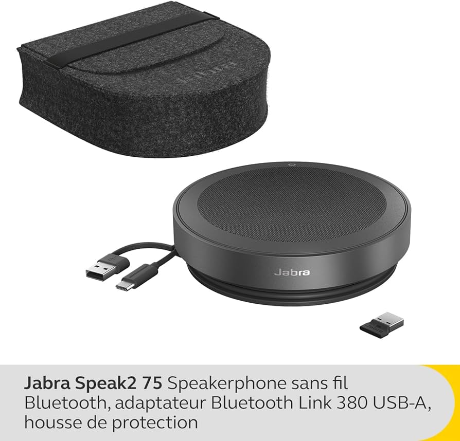 Amazon.co.jp: Jabra Speak2 75 Link 380a スピーカーフォン USB-A