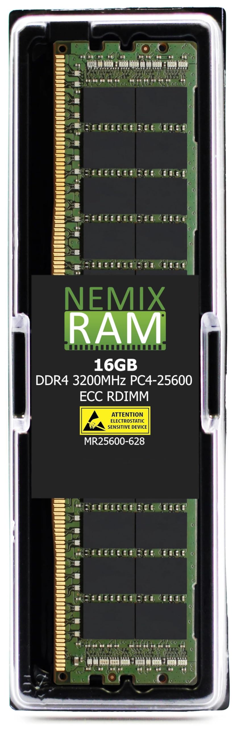 NEMIX RAM 16GB (1X16GB) DDR4 3200MHZ PC4-25600 2Rx8 1.2V CL22 288