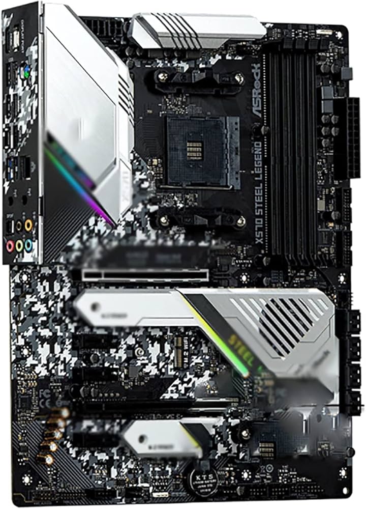 Amazon | ASROCK X570 STEEL LEGEND ATX AMD X570 DDR4 4666+（OC）Mhz