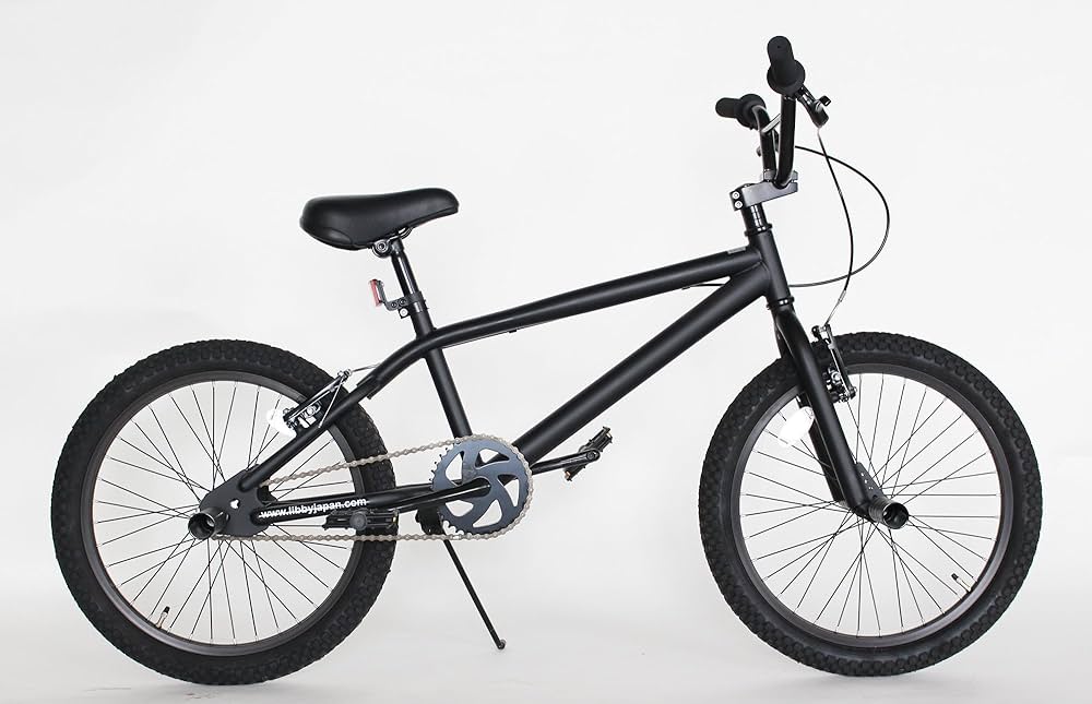 Amazon | BMX モアノ(moineau) 20インチ 自転車 マット ブラック REI