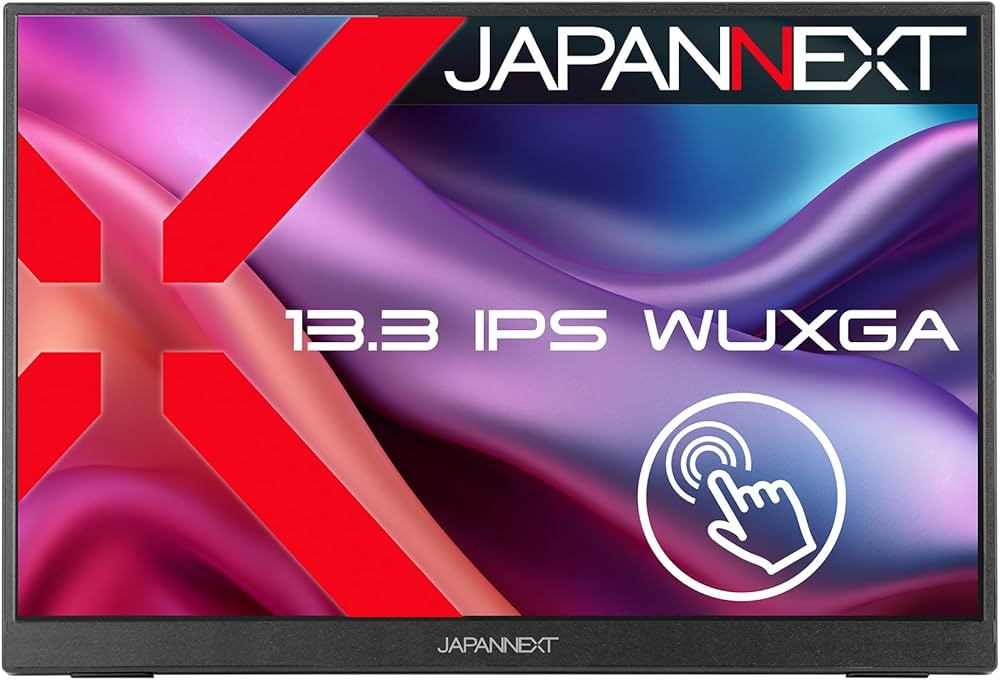 Amazon.co.jp: JAPANNEXT 13.3インチ IPSパネル搭載 10点マルチタッチ