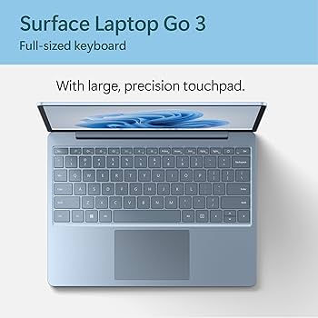 Amazon.com: Microsoft Surface Laptop Go 3 (2023) - 12.4