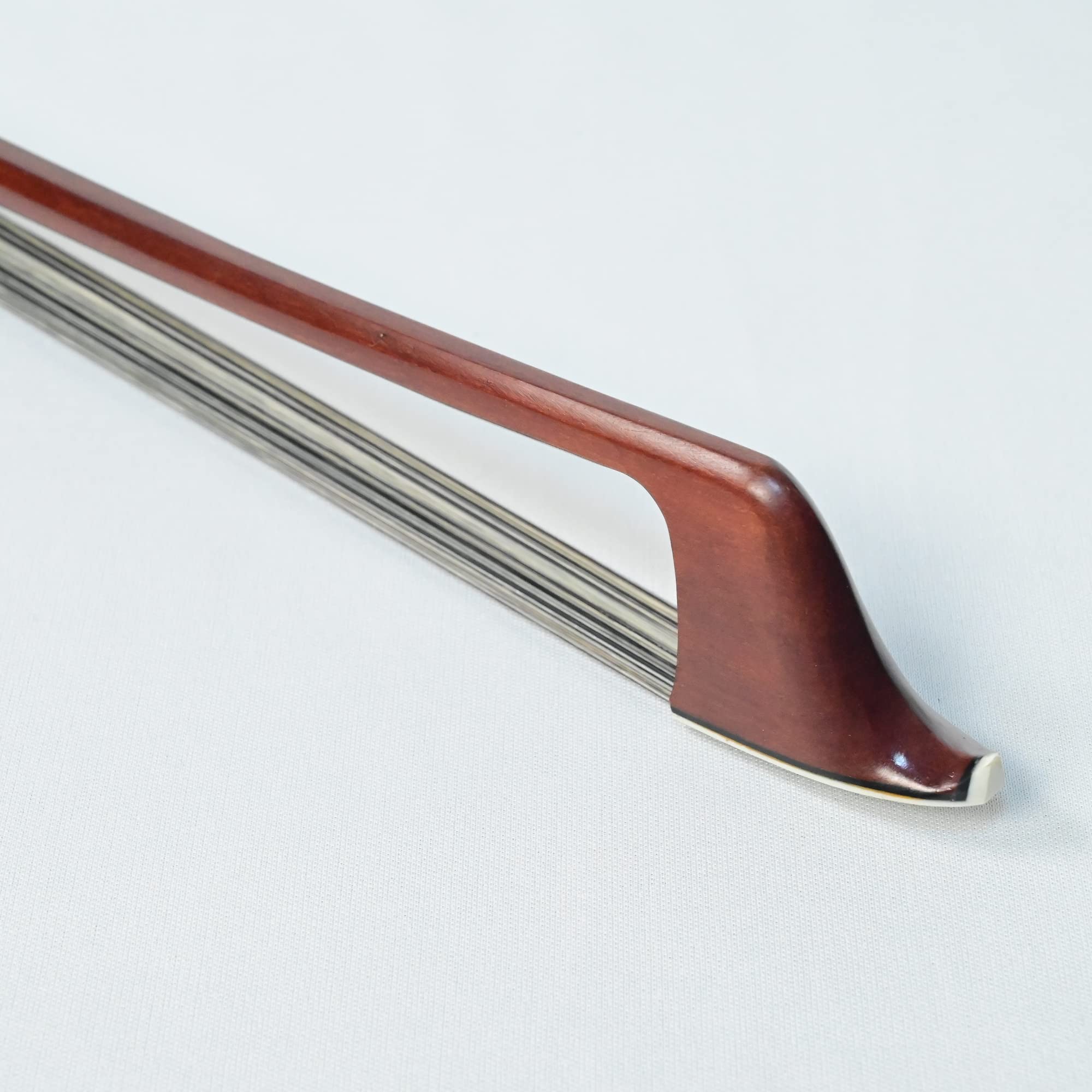 Amazon | ARTIGIANO&VIOLIN エボニーフロッグ IPE コントラバス弓 角弓