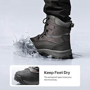 Amazon.com | NORTIV 8 Men's Insulated Waterproof Construction