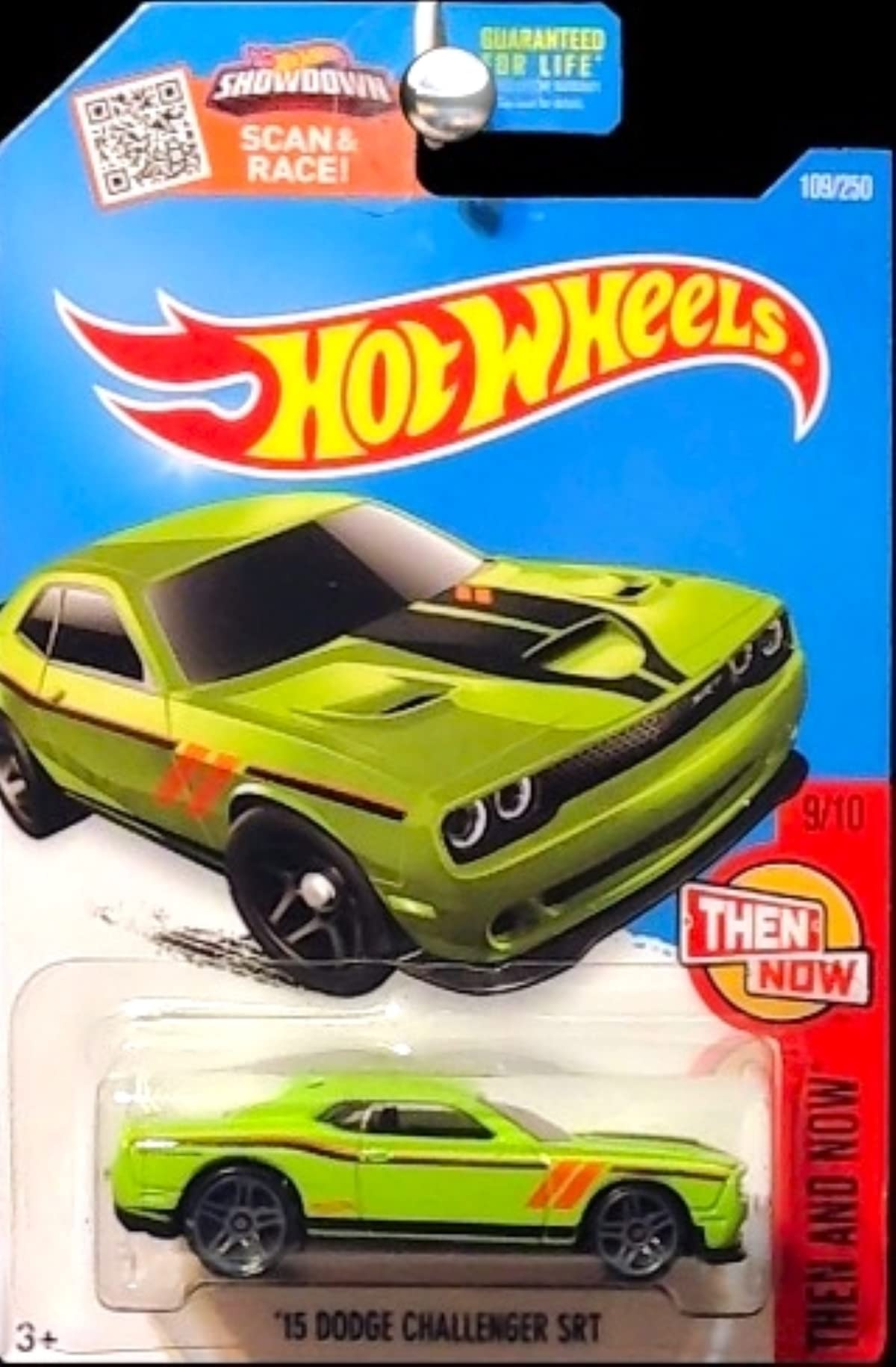 Amazon.com: Hot Wheels 2016 Then and Now '15 Dodge Challenger SRT