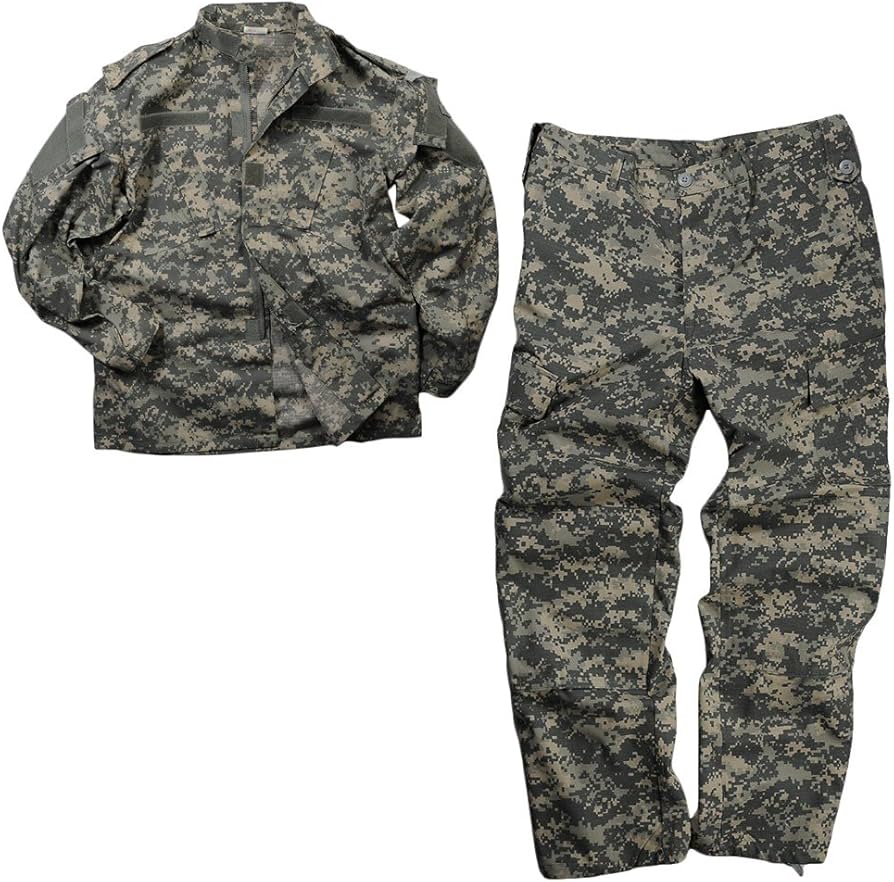 Amazon | 迷彩服 BDU上下セット ACU（UCP）メンズ Sサイズ | 戦闘服 通販