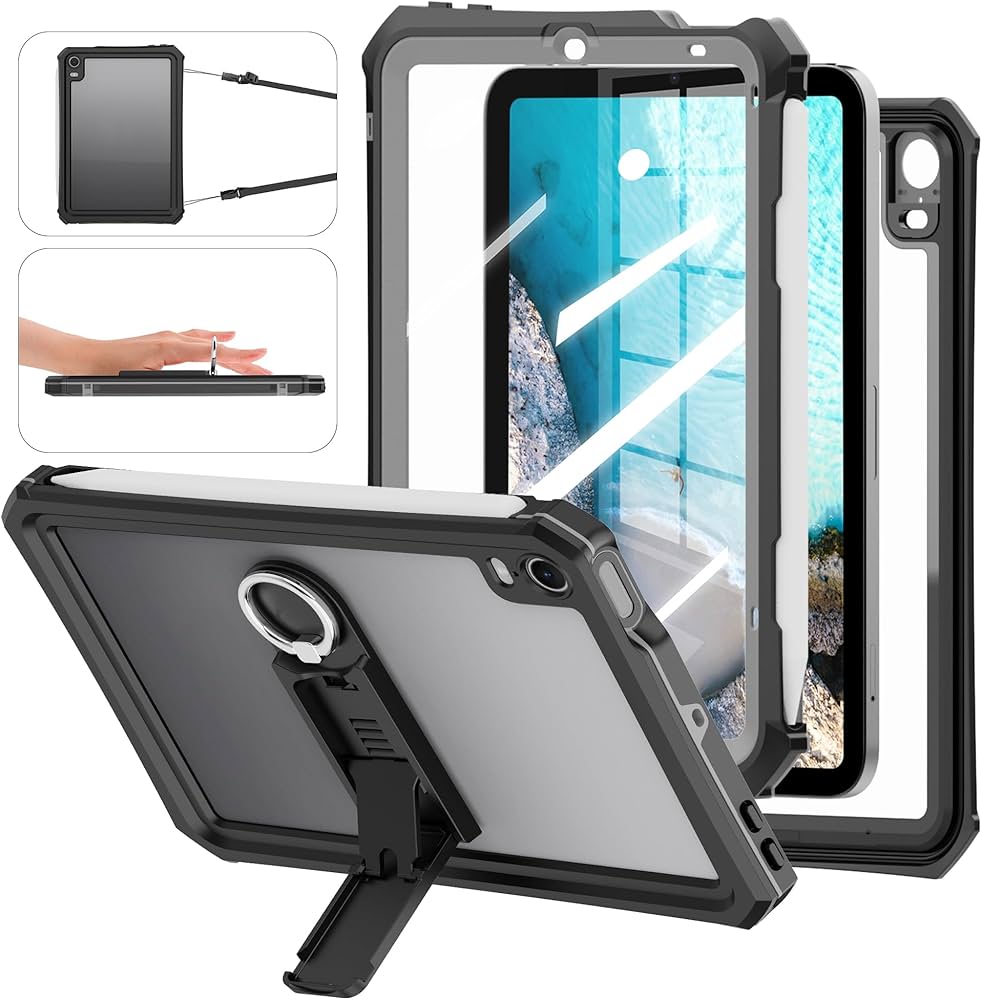 Amazon.com: ShellBox Case Fit with iPad mini 7(A17 Pro)/ 6