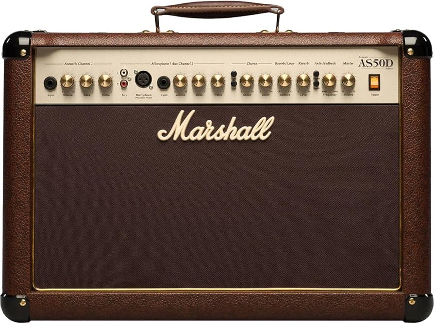 Amazon.com: Marshall Acoustic Soloist AS50D 50 Watt Acoustic