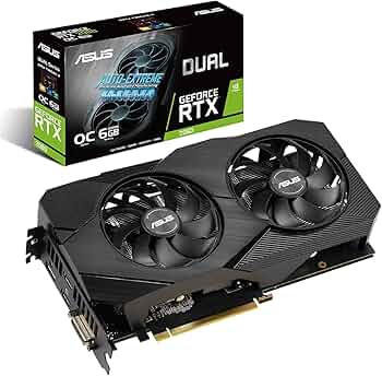 Amazon | ASUS Dual GeForce RTX™2060 グラフィクスボード OC/6G/DDR6