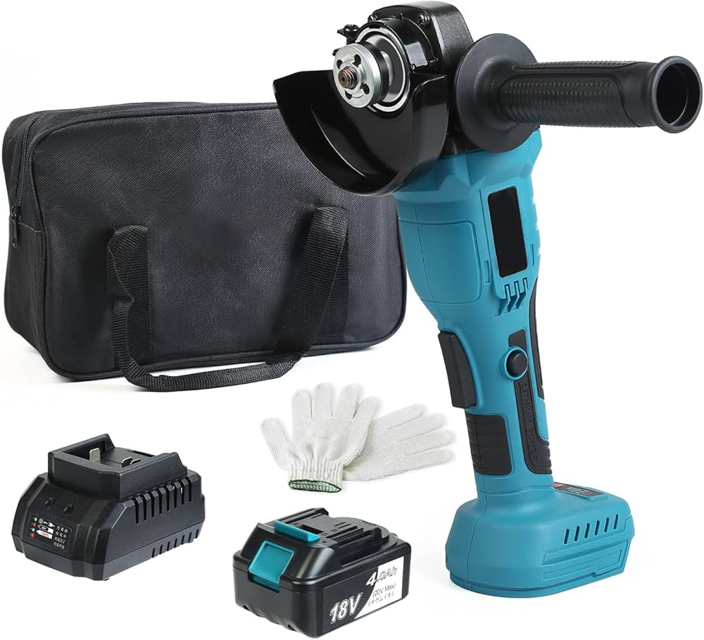 Amazon | グラインダー ディスクグラインダー 充電式 コードレス 電動