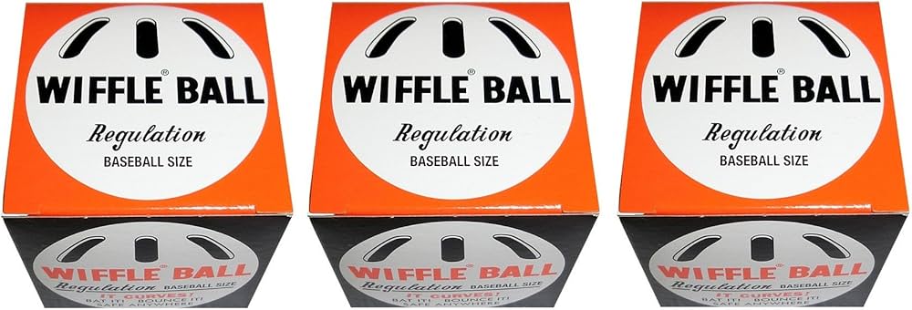 Amazon.co.jp: ウィッフルボール 3個 セット 箱入 [日本正規品] 白