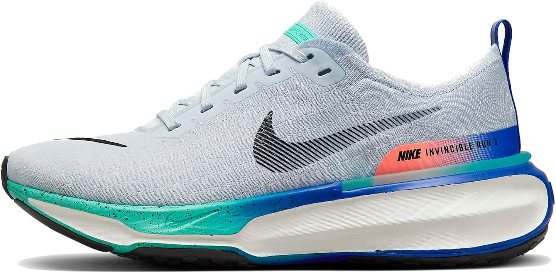 Amazon.com | Nike ZOOMX Invincible Run FK3, Pure Platinum/Black