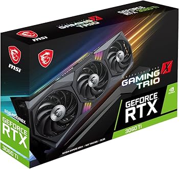 Amazon | MSI GeForce RTX 3060 Ti GAMING X TRIO 8GD6X グラフィック