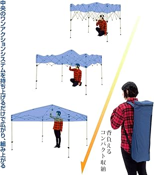 Amazon.co.jp: BUNDOK(バンドック)ワン アクション タープ コンパクト