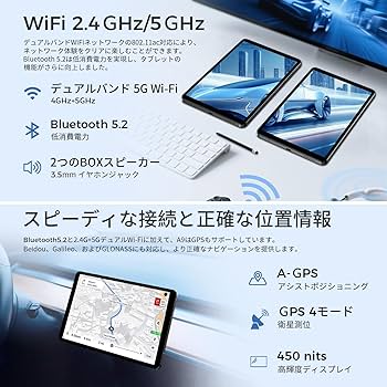 Amazon.co.jp: 【高性能Helio G100搭載】RebotAi タブレット 8インチ