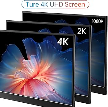 Amazon.com: MNN 4K Portable Monitor 15.6