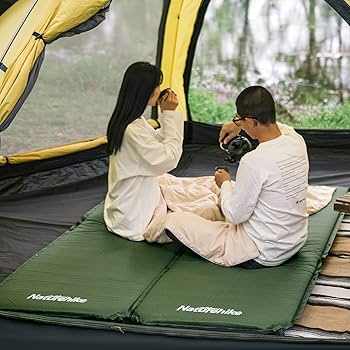 Amazon | Naturehike エアーマット 自動膨張 R値 3.3 厚手5cm 無限連結