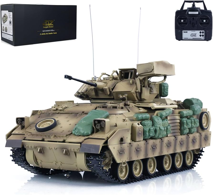 Amazon.com: TOUCAN RC HOBBY Tongde 1/16 RC Tank M2A2 Bradley