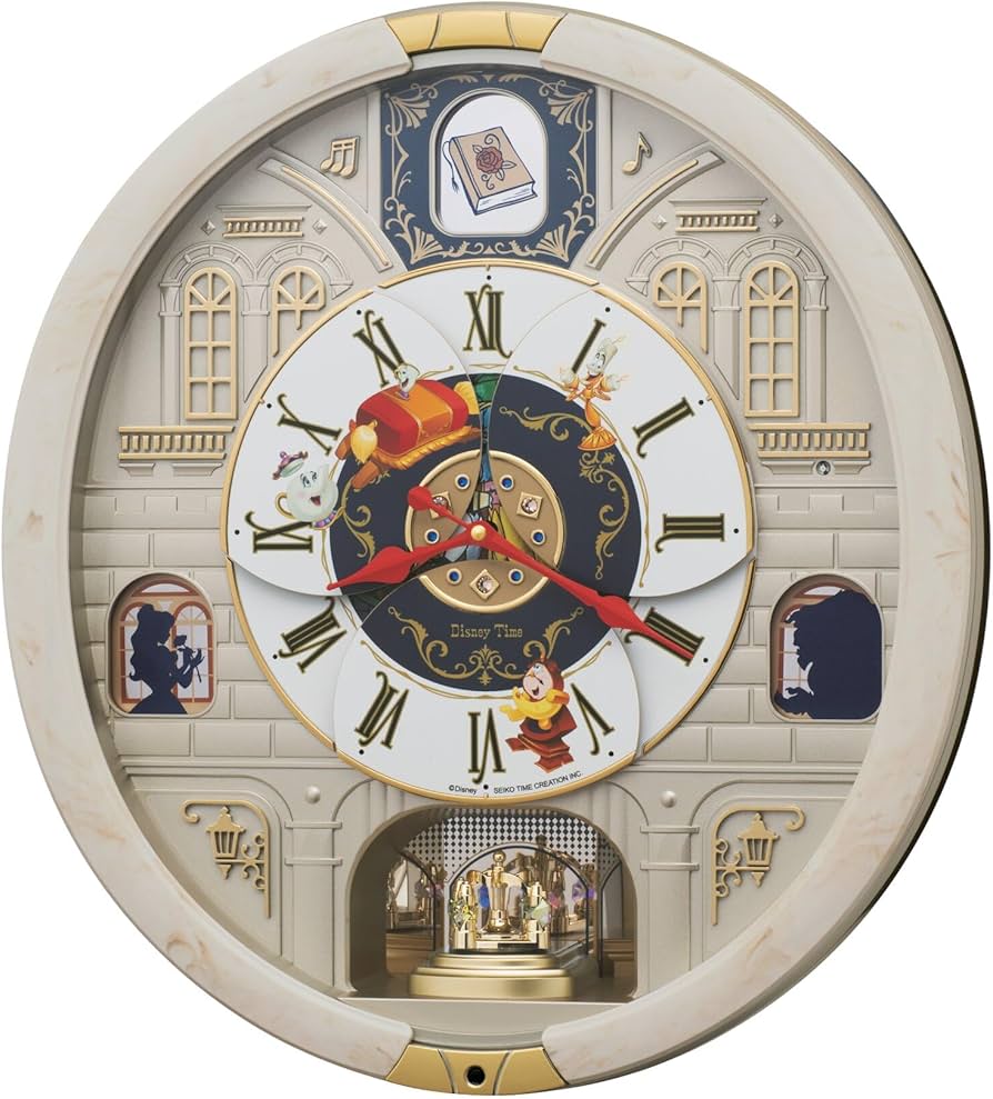 Amazon.co.jp: セイコークロック 掛け時計 からくり時計 クオーツ時計