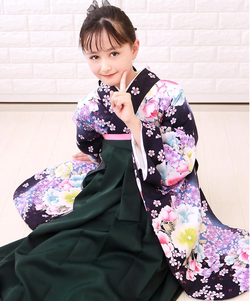Amazon | [KYOETSU] [キョウエツ] 袴 セット 卒業式 小学生 女の子