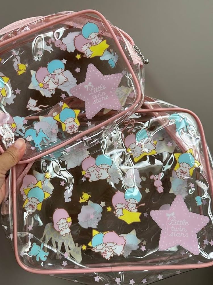 Amazon | キキララ ポーチ 袋 4点セット リトルツインスターズ