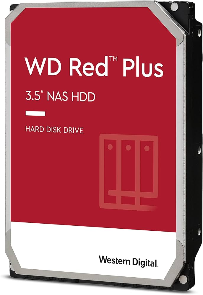 Amazon.com: Western Digital 6TB WD Red Plus NAS Internal Hard