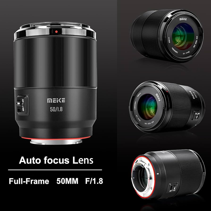 Amazon.com : Meike 50mm F1.8 Full Frame AF STM Lens Standard