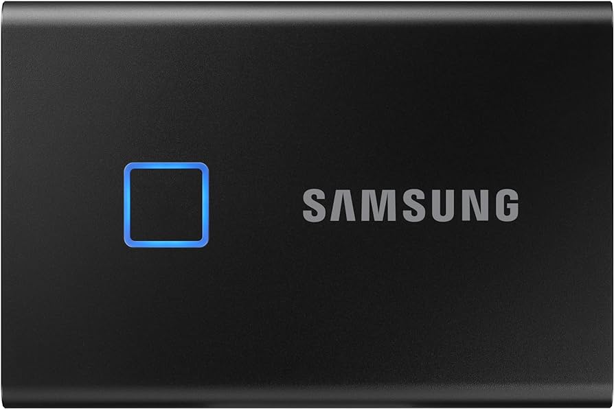 Samsung T7 Touch Portable SSD (MU-PC2T0K/WW) Black 2TB [Canada