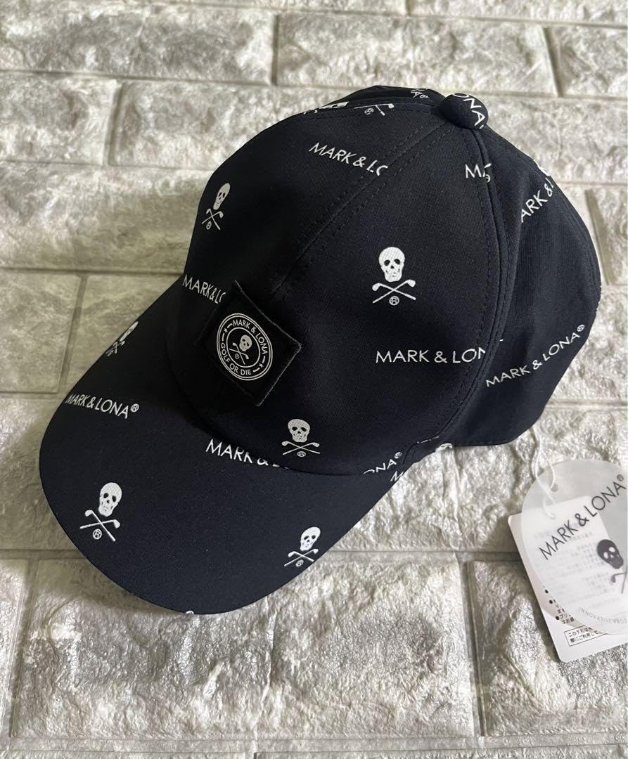 Amazon.co.jp: マークアンドロナ MARK&LONA ロゴキャップ ブラック