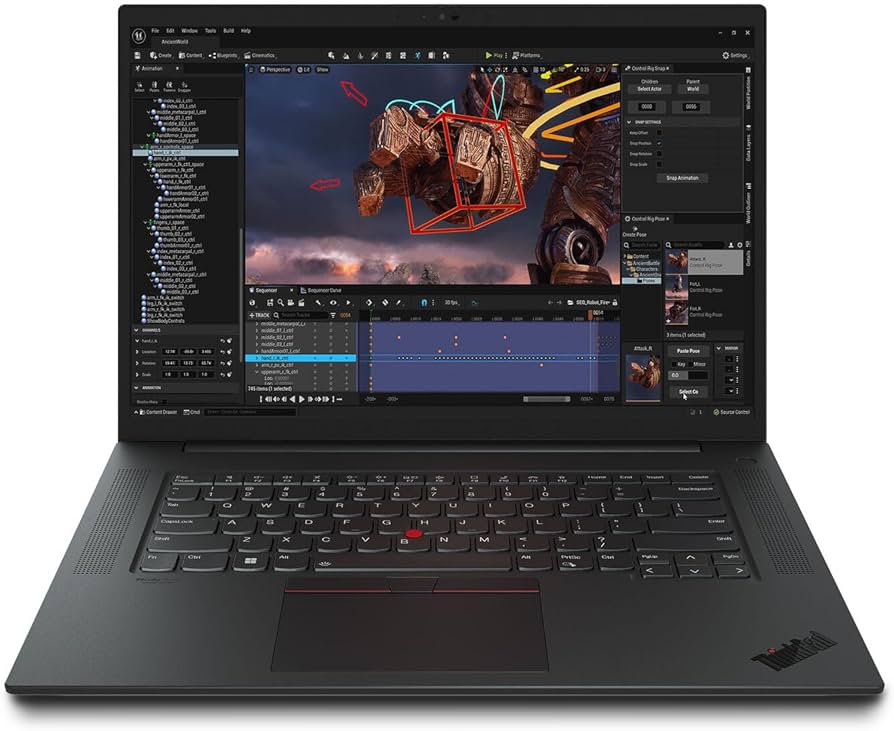 Amazon.com: Lenovo ThinkPad P1 Gen 6 Laptop (2023 Model) - Intel