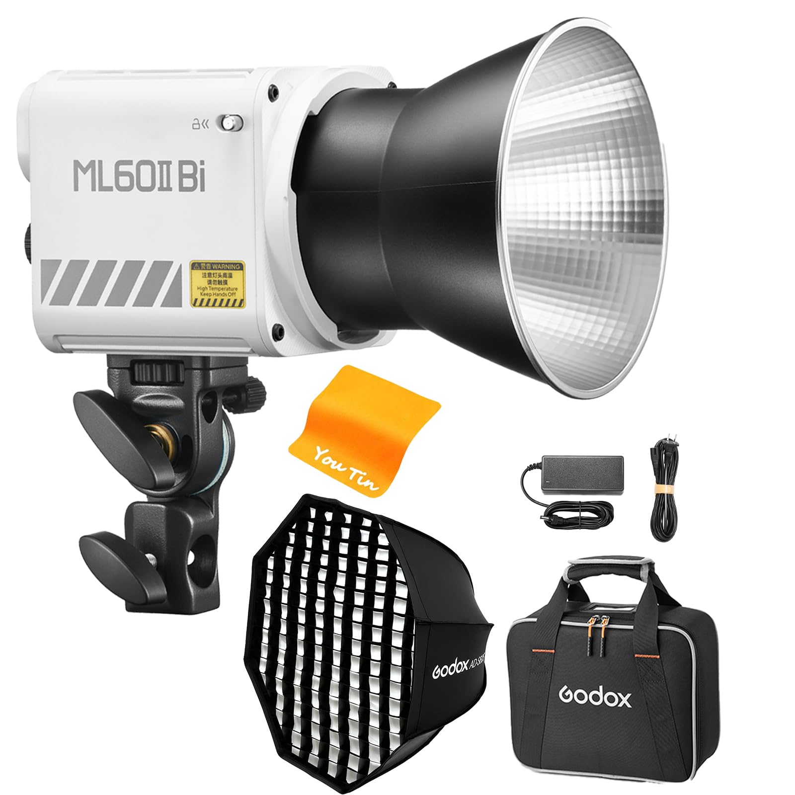 Amazon | GODOX ML60II Bi LED撮影ライトGODOX AD-S60Sソフトボックス