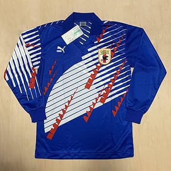 Amazon.co.jp: 1993 日本代表 ユニフォーム L 長袖 ドーハの悲劇