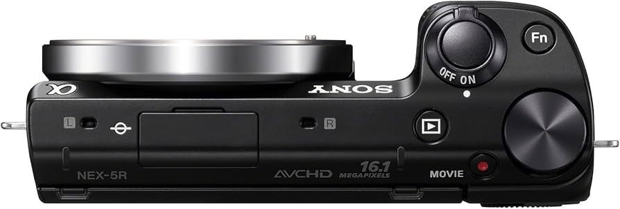 Amazon.com : Sony NEX-5R/B 16.1 MP Mirrorless Digital Camera with
