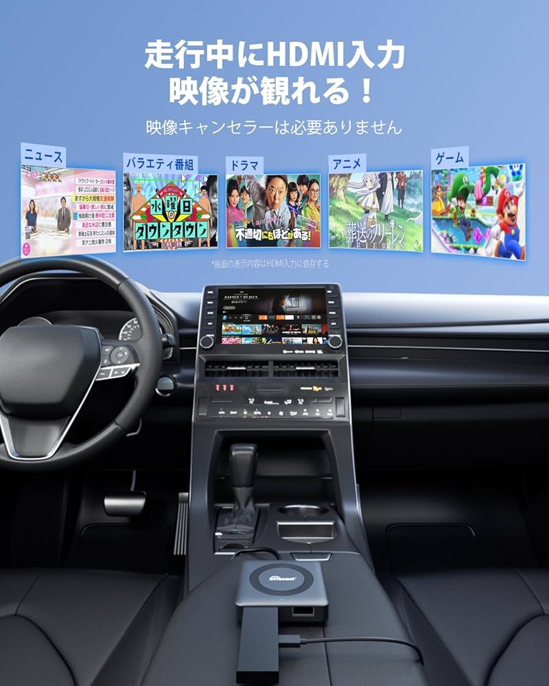 Amazon.co.jp: 【公式】OTTOCAST オットキャスト 2024 新型 Car TV
