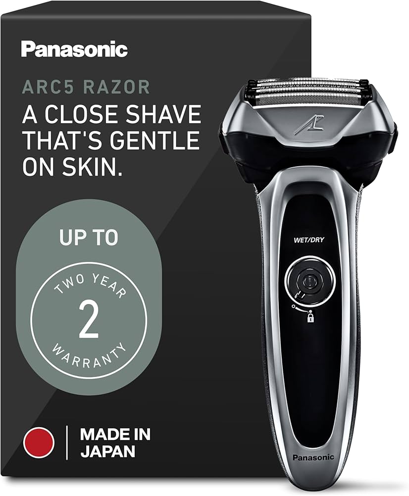 Amazon.co.jp: Panasonic ES-LV65-S Arc5 Wet/Dry Shaver(US Version