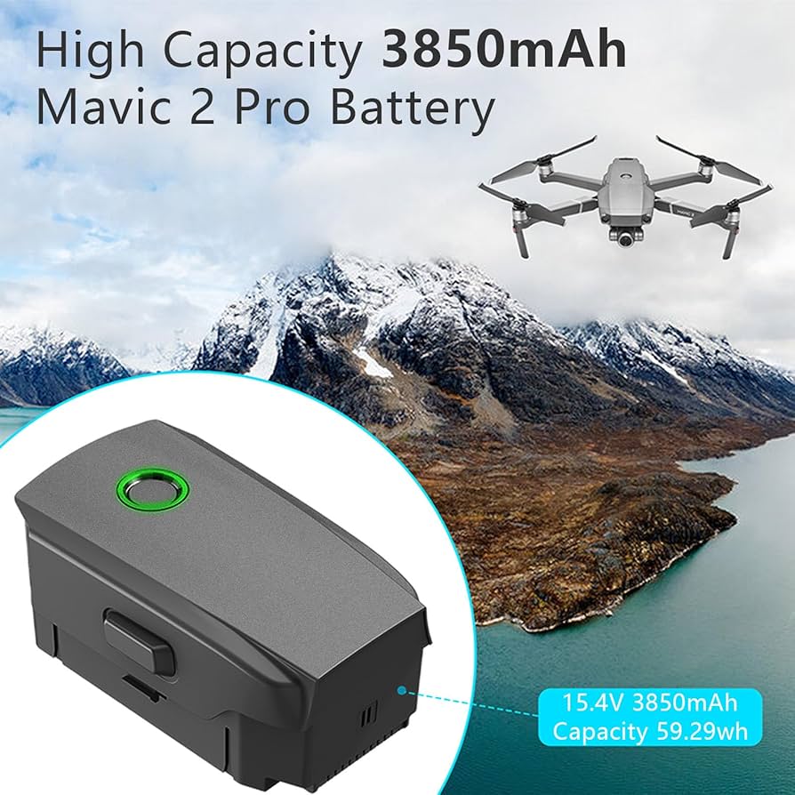 Amazon.com: MVMOD Mavic 2 Pro Battery, 3850mAh 15.4V Intelligent