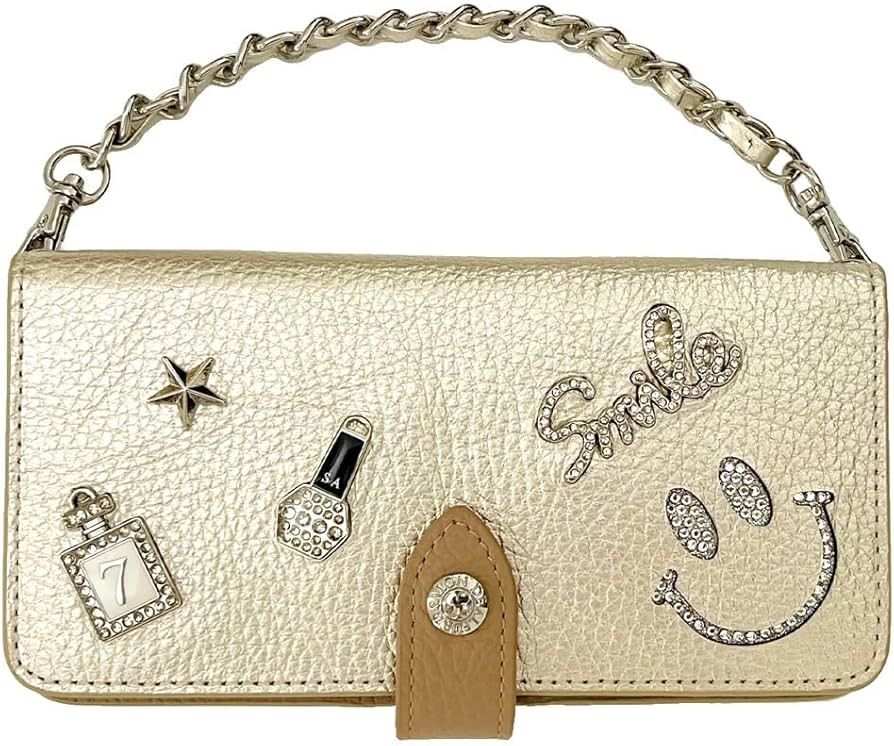 Amazon.co.jp: [サロンドアルファード] 手帳型スマホケース 多機種対応