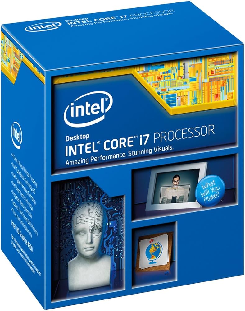 Amazon.com: Intel CORET 4 4 LGA 1156 CPU, BX80646I74790S : Electronics