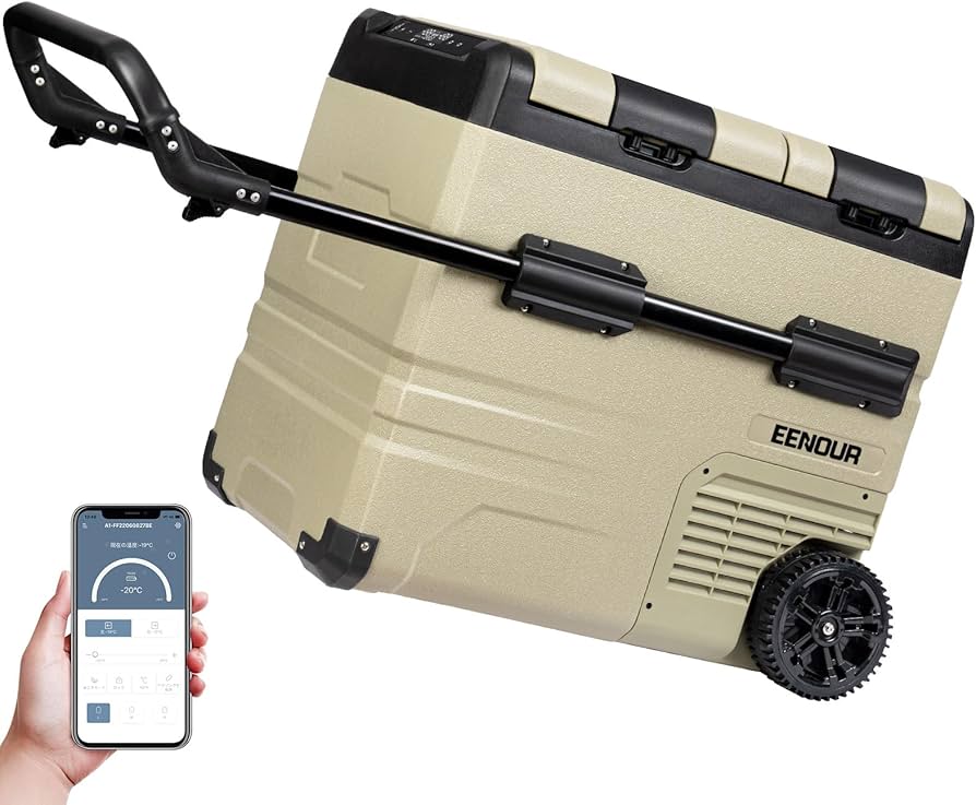 Amazon.co.jp: EENOUR 車載冷蔵庫 TAW45 45L -20℃～20℃ 2室個別温度