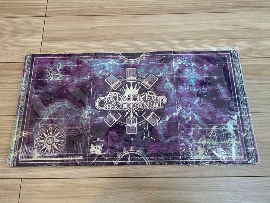 はっちCS 海図プレイマット はっちCS 優勝限定 プレイマット 海図 白