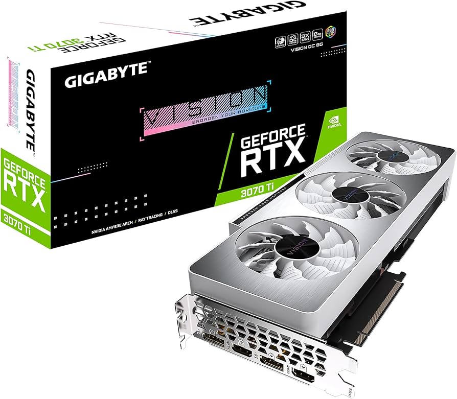 Amazon.com: GIGABYTE GeForce RTX 3070 Ti Vision OC 8G Graphics