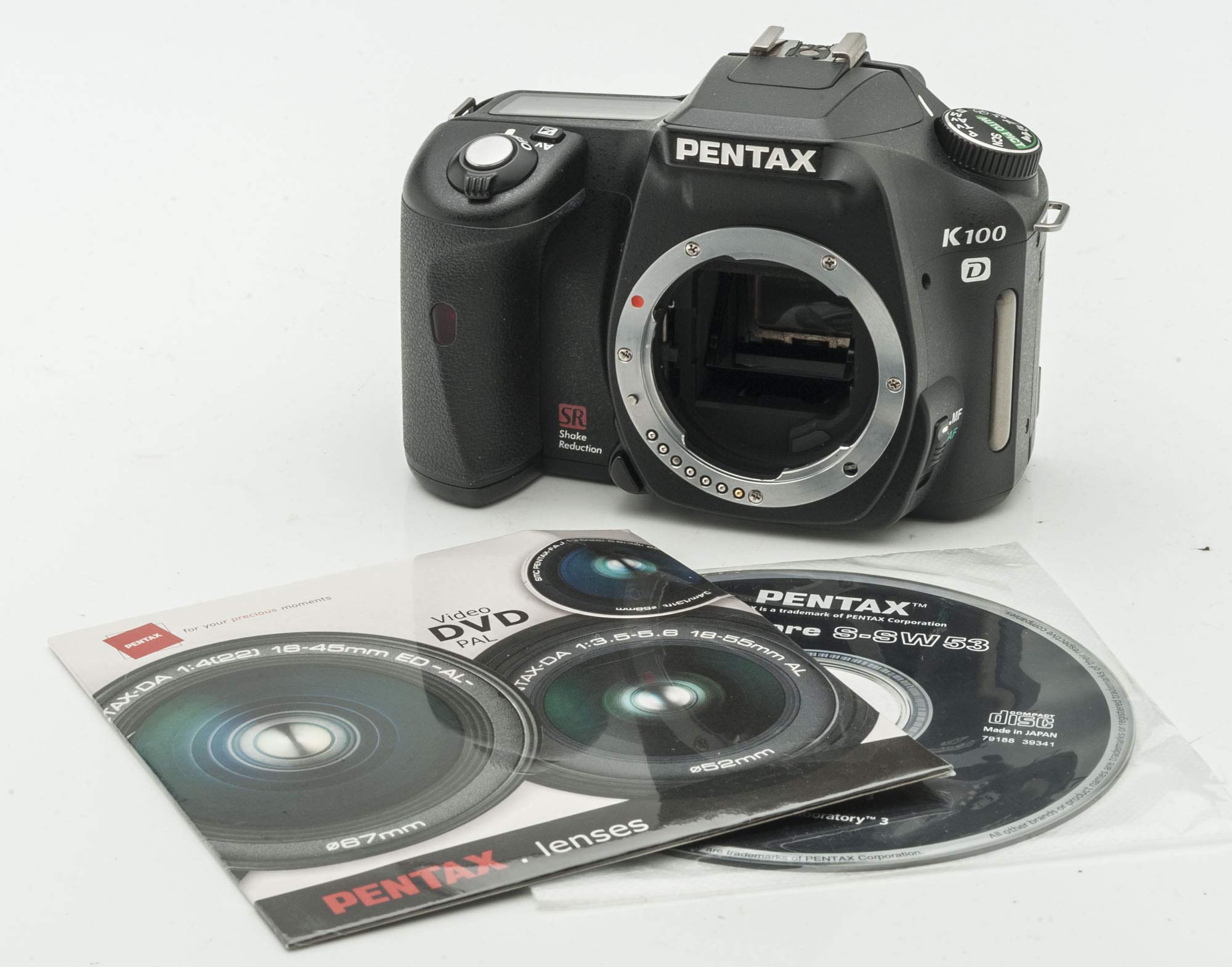 Amazon.com : Pentax K100D 6.1MP Digital SLR Camera Shake Reduction