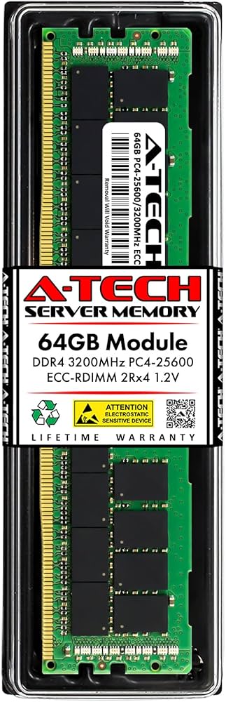 A-Tech 64GB RAM Replacement for Kingston HP32D4R2D4MEM-64 | DDR4