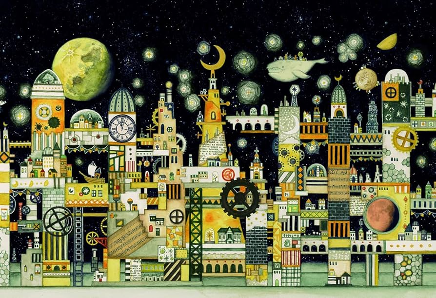 Amazon | エポック社 300ピース ジグソーパズル イラスト/アート 西村