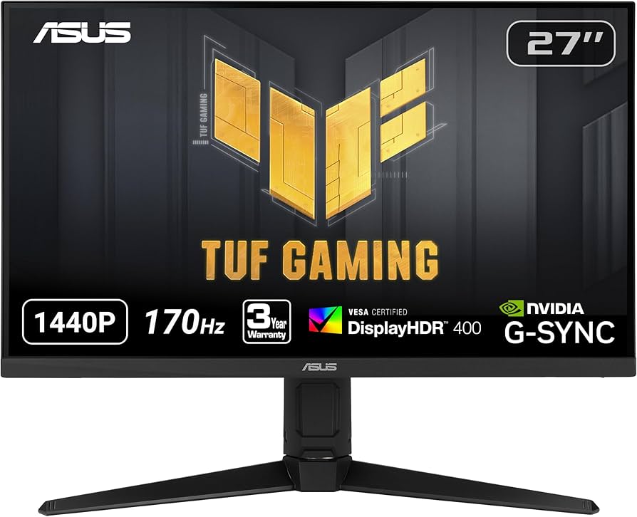 Amazon.com: ASUS TUF Gaming VG27AQL1A 27” HDR Monitor, 1440P WQHD