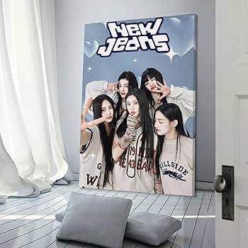 Amazon.co.jp: ポスターNewJeans芸術セクシー女団 タペストリー