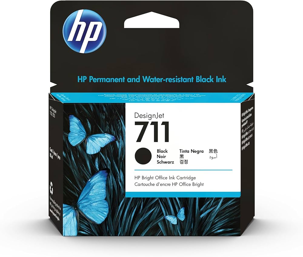 Amazon.co.jp: HP HP711インクカートリッジ ブラック80ml CZ133A