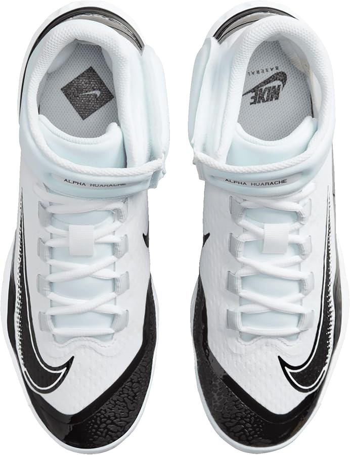 Amazon.com | Nike Alpha Huarache Elite 4 Mid Mens FD2744-101