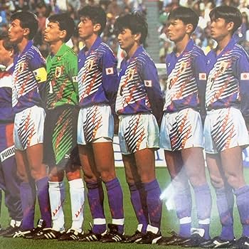 Amazon.co.jp: 1993 93 日本代表 ドーハの悲劇 オリジナル 下敷き 集合